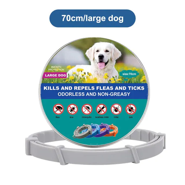 Anti-parasitic Adjustable Dog Collar