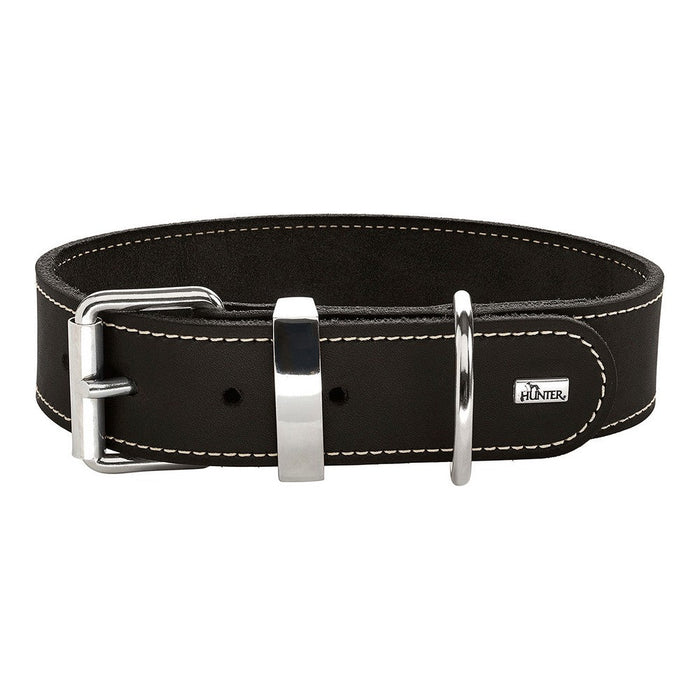 Dog collar Hunter Aalborg Black (40-48 cm) - VMX PETS