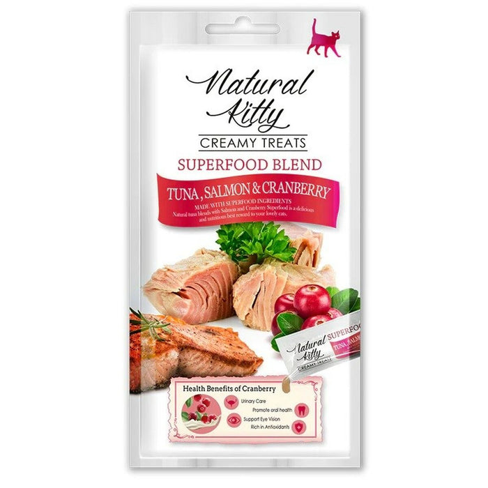 Natural Kitty Superfood Blend Snack for Cats (4 x 12 g) (Copy) - VMX PETS - Natural Kitty