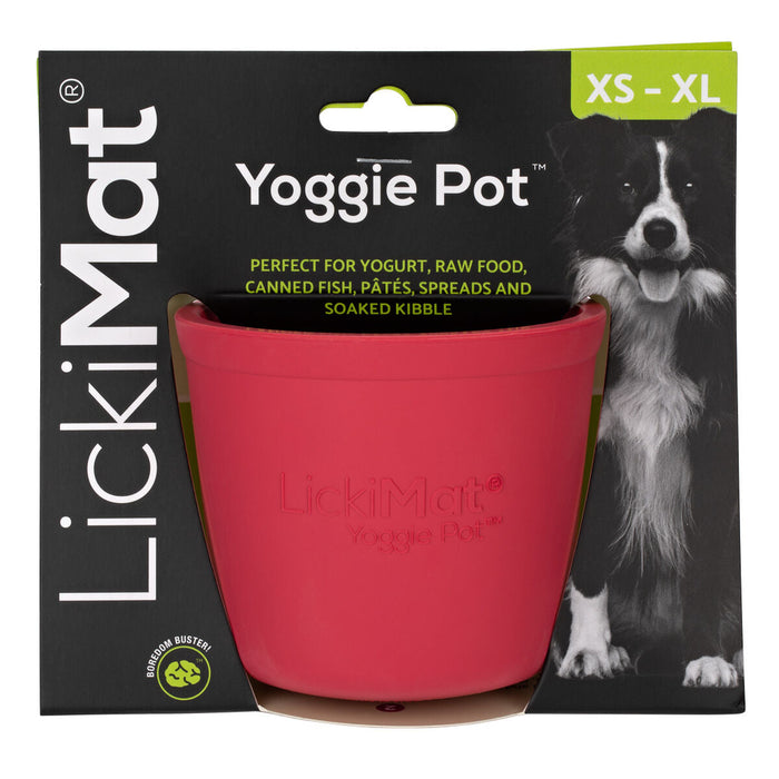 Lickimat Rubber Yoggie Pot Dog Feeder (Copy) - VMX PETS - Lickimat