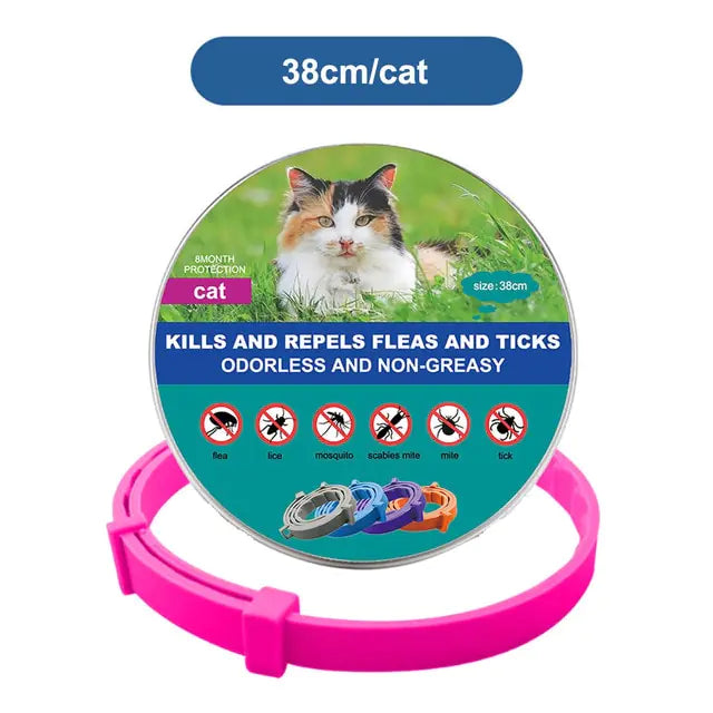 Anti-parasitic Adjustable Dog Collar