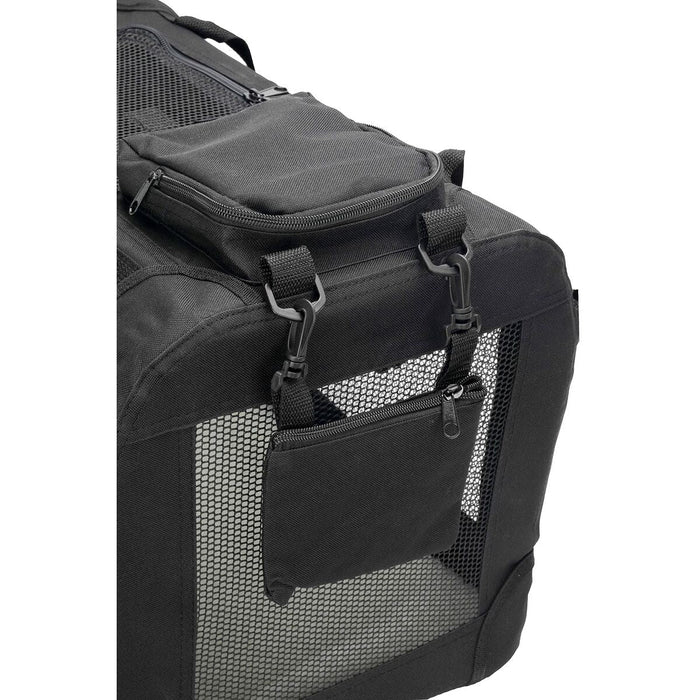 Black Pet Carrier For Small Animals - VMX PETS