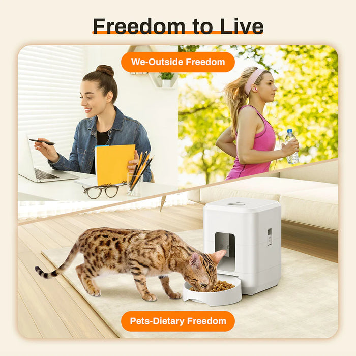 Smart WiFi Pet Feeder (2L)