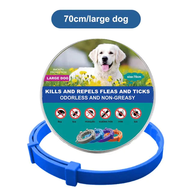 Anti-parasitic Adjustable Dog Collar